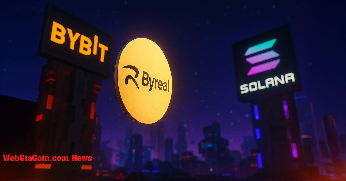 Bybit ra mắt ứng dụng CeDeFi Solana khi giao dịch Byreal khi khối lượng DEX tăng vọt 16%