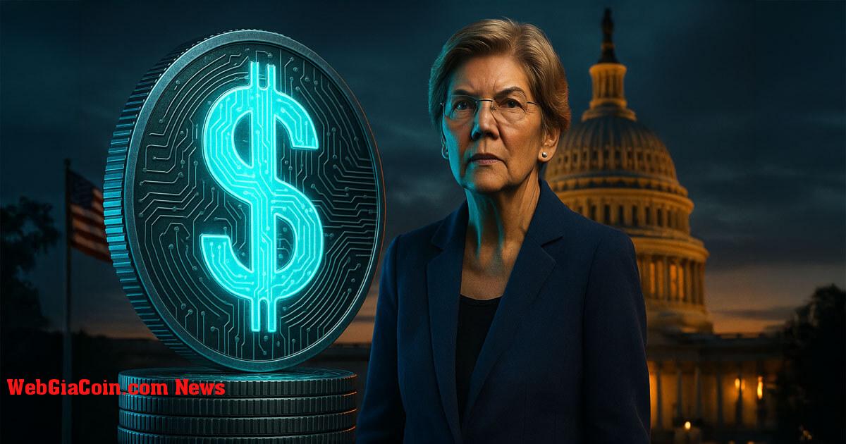 Elizabeth Warren chỉ trích Đạo luật GENIUS về mối lo ngại về stablecoin trước cuộc bỏ phiếu cuối cùng