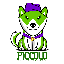 Biểu tượng logo của Piccolo Inu