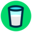 Biểu tượng logo của Milk
