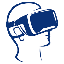 Biểu tượng logo của Metaverse VR
