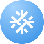 Biểu tượng logo của Snowflake