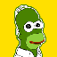 Biểu tượng logo của Homer Pepe