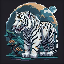Biểu tượng logo của White Tiger Pixel