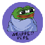 Biểu tượng logo của Wrapped Pepe