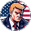 Biểu tượng logo của Donald Trump 2.0