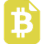 Biểu tượng logo của Bitcoin File