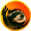 Biểu tượng logo của Pedro The Raccoon