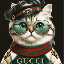 Biểu tượng logo của Cat in Gucci