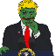 Biểu tượng logo của Pepe Trump