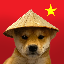 Biểu tượng logo của DOG WIF CHINESE HAT