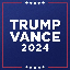 Biểu tượng logo của Trump Vance 2024