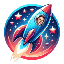 Biểu tượng logo của Starship On Solana