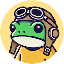 Biểu tượng logo của Nitro Frog