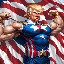 Biểu tượng logo của Happy Trump Birthday