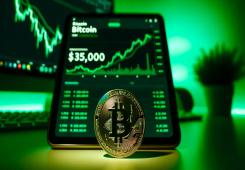 giá bitcoin: Bitcoin tăng 4 nghìn đô la sau 4 giờ khi chạm tới 35 nghìn đô la nhờ dự đoán gieo mầm BlackRock