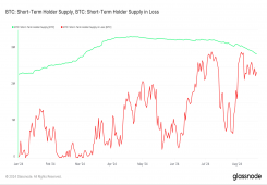 giá bitcoin: Tổn thất thực tế tối thiểu bất chấp việc 80% nguồn cung STH bị ngập nước