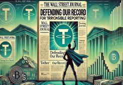 giá bitcoin: Tether bảo vệ thành tích của mình, chỉ trích WSJ vì báo cáo vô trách nhiệm