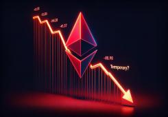 giá bitcoin: Giá Ethereum chuyển sang màu đỏ: đây có phải là mức giảm tạm thời không?