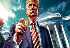 giá bitcoin: Trump, Bitcoin và cuộc đua giành thị trường vốn mã hóa