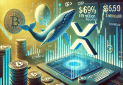 giá bitcoin: XRP tăng 4%, Whale phản ứng bằng khoản tiền gửi 69 triệu đô la vào Coinbase