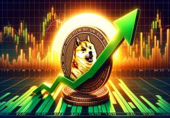 giá bitcoin: Chỉ số RSI hàng tuần của Dogecoin đang tiến gần đến đường MA, giá có thể tiếp tục xu hướng tăng phá vỡ mức ATH 0,74 đô la không?