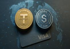 giá bitcoin: Stablecoin đang vượt qua Visa—điều gì sẽ xảy ra tiếp theo