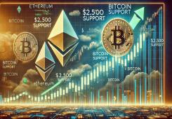 giá bitcoin: Ethereum nắm giữ trên mức 2.500 đô la trong khi BTC dẫn đầu – Các mức quan trọng cần theo dõi