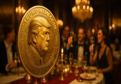 giá bitcoin: Những người tham dự tiệc tối TRUMP _Bán_ token trước sự kiện vì giá giảm 8% trong bối cảnh biểu tình