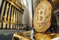 giá bitcoin: Vốn hóa thị trường bitcoin đạt gần 10% vàng khi lãi suất tổ chức tăng vọt - Báo cáo tăng trưởng