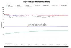 giá bitcoin: Bitcoin đạt được hỗ trợ từ mức quan trọng theo cơ sở chi phí giữ ngắn hạn