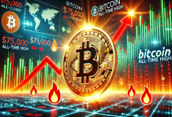 giá bitcoin: Bitcoin đạt mức cao nhất mọi thời đại là 75.000 đô la: Đây có phải là dấu hiệu cho thấy BTC đang quá nóng không