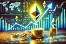 giá bitcoin: Giao dịch Ethereum lớn tăng khi ETH phá vỡ mức cao nhất trong năm