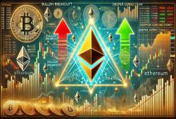 giá bitcoin: Ethereum đang hình thành Tam giác đối xứng 1 giờ – đột phá tăng giá hay điều chỉnh sâu hơn?