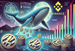 giá bitcoin: Cá voi Litecoin gửi 500.000 LTC vào Binance: xu hướng giảm giá sẽ kéo dài?