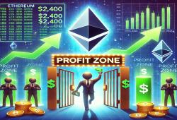 giá bitcoin: Những người đặt cược Ethereum bước vào vùng lợi nhuận khi giá tăng trên 2.400 đô la
