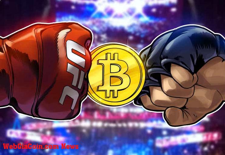 Chiến đấu vì Bitcoin: Ngôi sao UFC người Brazil nhận thu nhập từ trận đấu bằng BTC