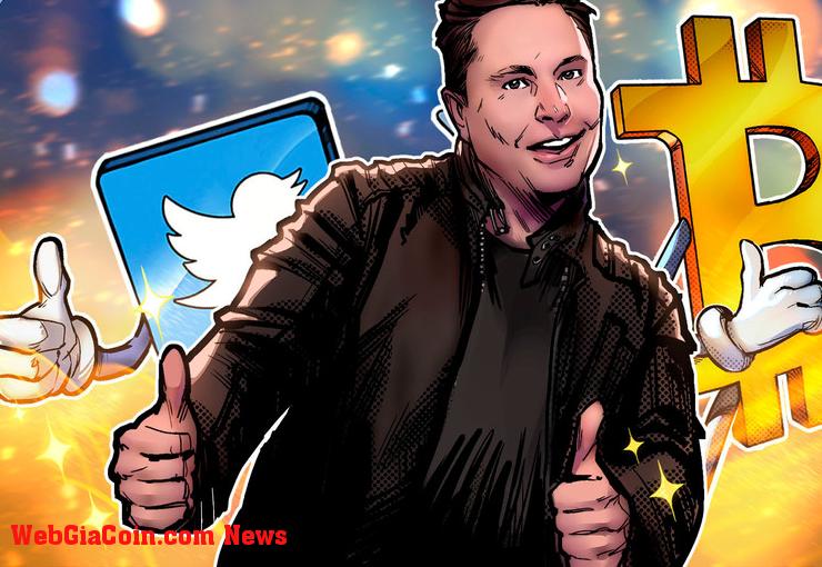 Bitcoin giả mạo $ 39,5 nghìn đột phá tại Wall St mở khi Elon Musk tiếp quản Twitter gần như