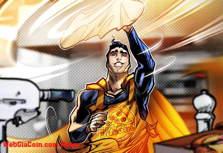 Hàng hóa Bitcoin Pizza Day mang đến phong cách nhanh như chớp