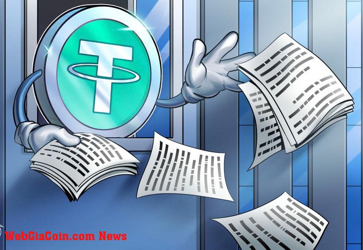 Tether tiếp tục giảm thương phiếu giảm mạnh kể từ tháng 3