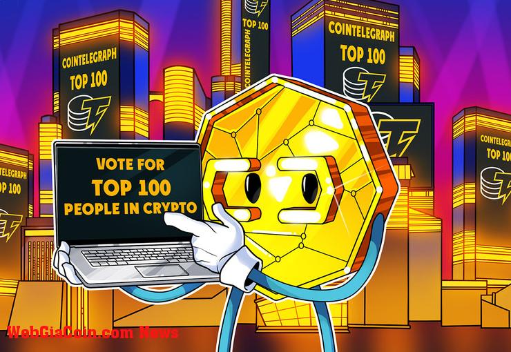 Danh sách Top 100 của Cointelegraph, năm 2023: bỏ phiếu cho người mà bạn nghĩ sẽ lọt vào danh sách đó