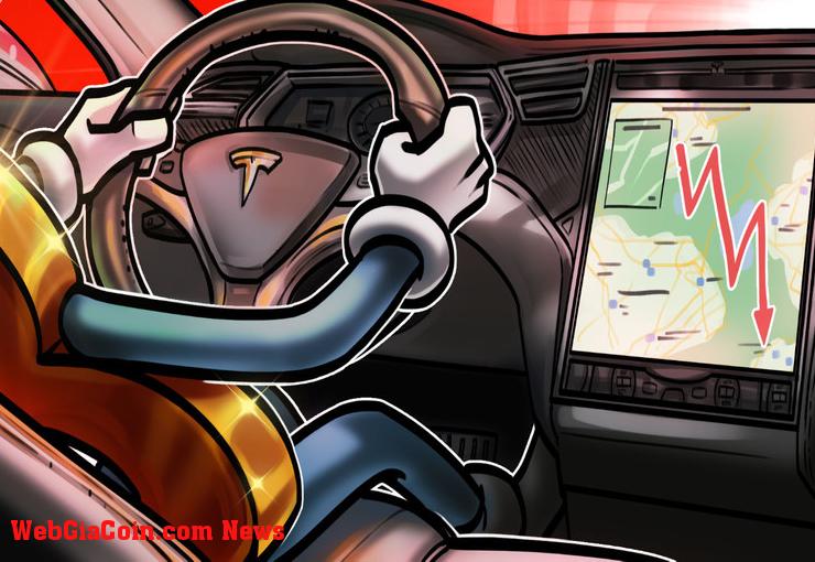 Bitcoin đánh bại cổ phiếu Tesla vào năm 2022 khi giá BTC giảm 60%