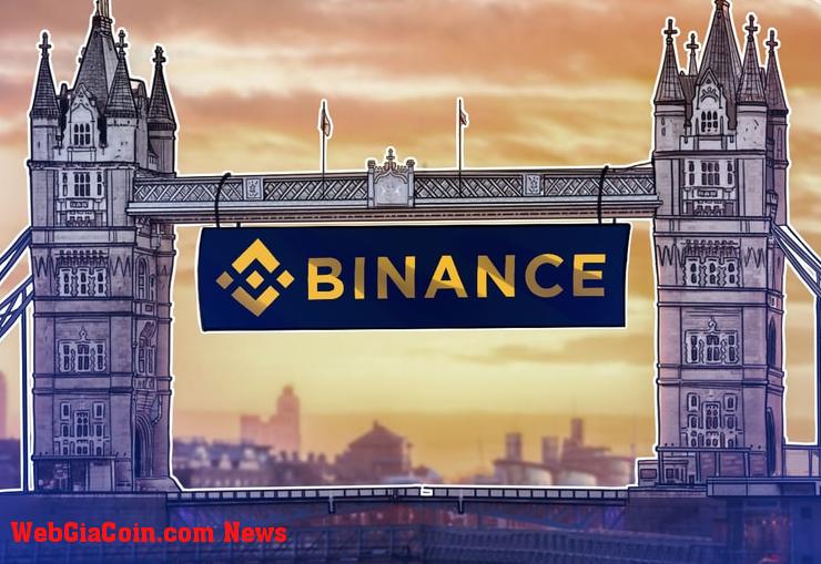 Văn phòng Binance Vương quốc Anh, một trong 2.403 công ty chia sẻ 